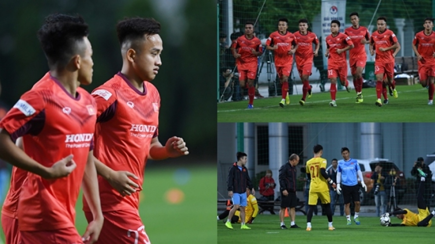 Cầu thủ U22 Việt Nam "nếm mùi" thử thách từ HLV Park Hang Seo