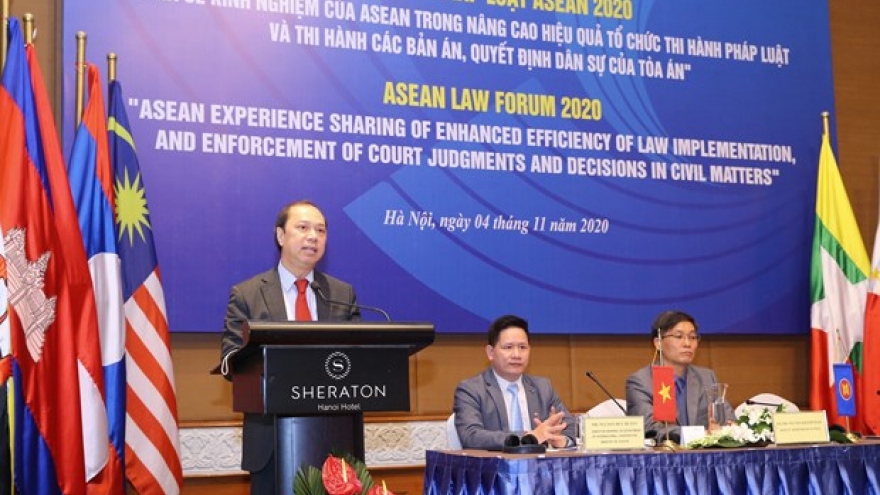 Justice ministry hosts online ASEAN Law Forum 2020
