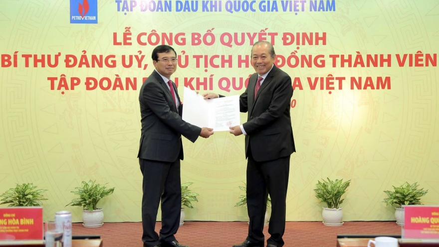 Trao Quyết định Chủ tịch Hội đồng thành viên Petrovietnam