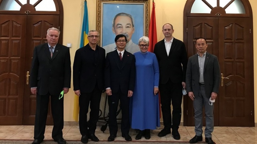 Đại sứ quán thúc đẩy quan hệ hữu nghị, hợp tác Ukraine-Việt Nam