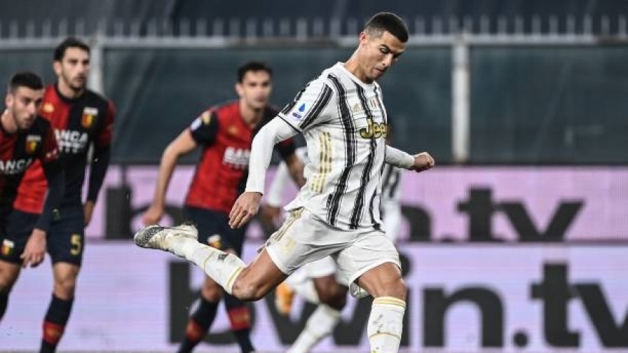 Ronaldo lập cú đúp trong ngày "trọng đại" tại Juventus