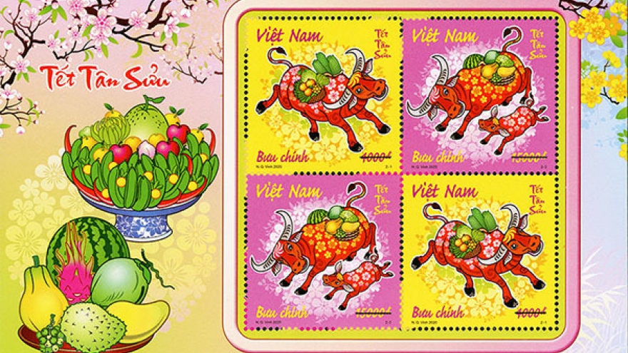 Stamp collection released ahead of Lunar New Year celebrations