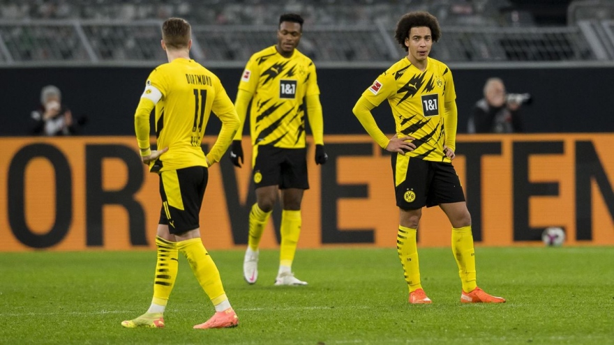 Không Haaland, Dortmund thua trận sân nhà đậm nhất sau 11 năm