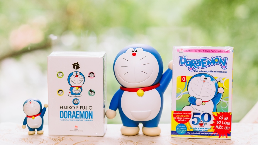 Ra mắt 2 ấn bản đặc biệt kỷ niệm 50 năm ngày Doraemon ra đời