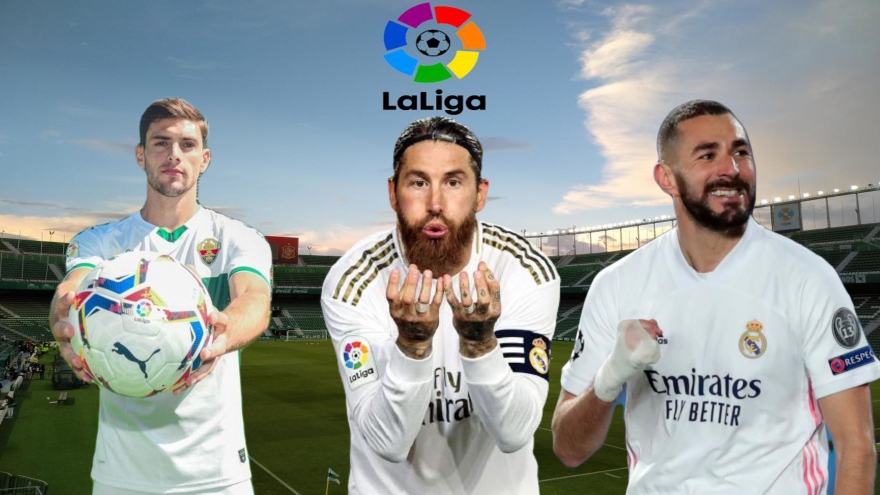 Dự đoán kết quả, đội hình xuất phát trận Elche - Real Madrid