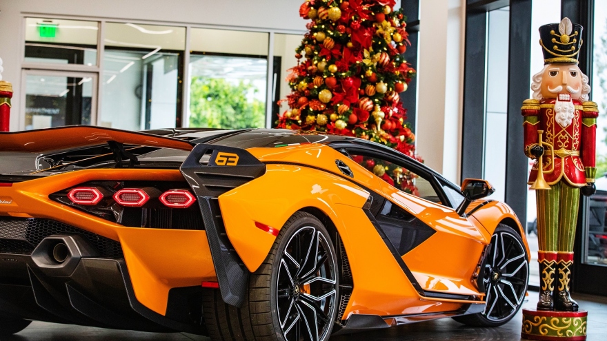 "Siêu phẩm" Lamborghini Sian đầu tiên cập bến Mỹ
