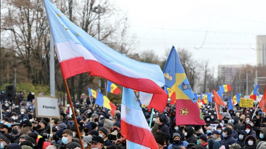 Biểu tình ở Moldova yêu cầu Thủ tướng từ chức