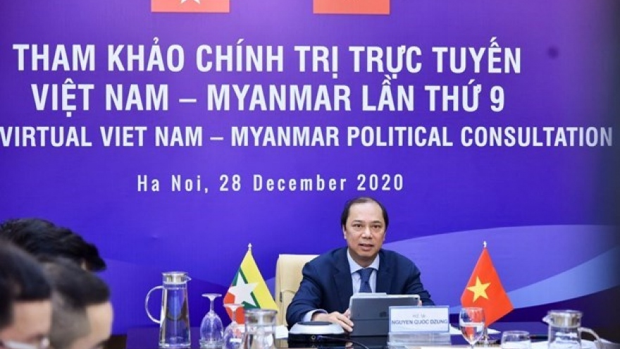 Vietnam, Myanmar hold 9th political consultation