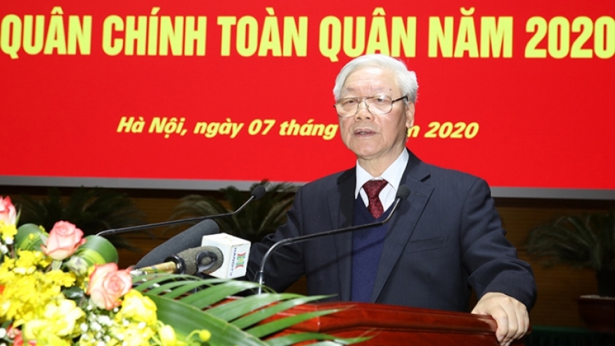 Vietnamese army must stay alert, not rest on its laurels, says top leader