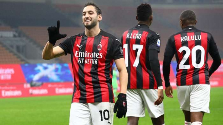 Thắng kịch tính Lazio, AC Milan lập siêu kỷ lục tồn tại 72 năm