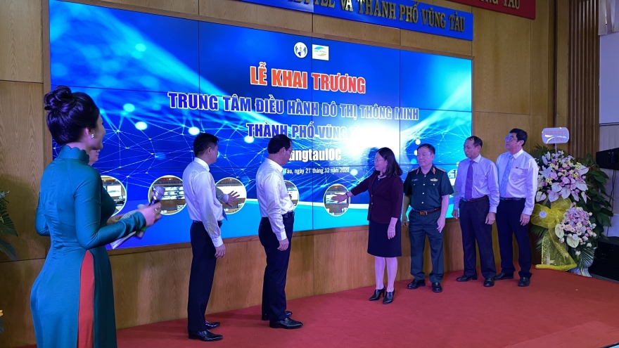 UBND TP Vũng Tàu chính thức đưa Trung tâm điều hành đô thị thông minh vào hoạt động