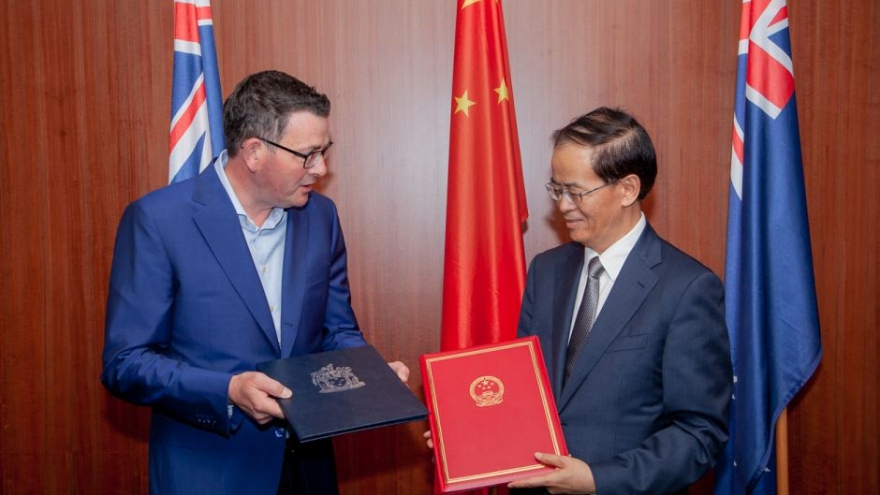 Bang Victoria (Australia) có thể hủy thỏa thuận Vành đai và Con đường với Trung Quốc