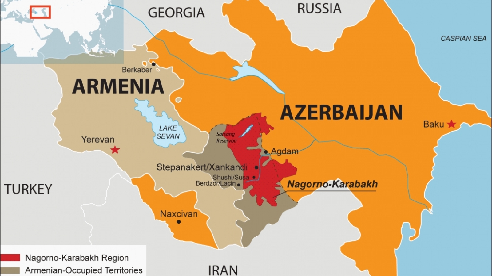 Đối đầu Armenia-Azerbaijan 2020: Đột biến ngoài sức tưởng tượng