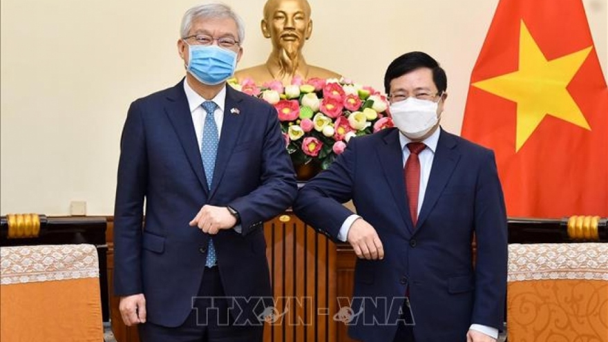 Deputy PM Minh hosts Vice Foreign Minister of RoK