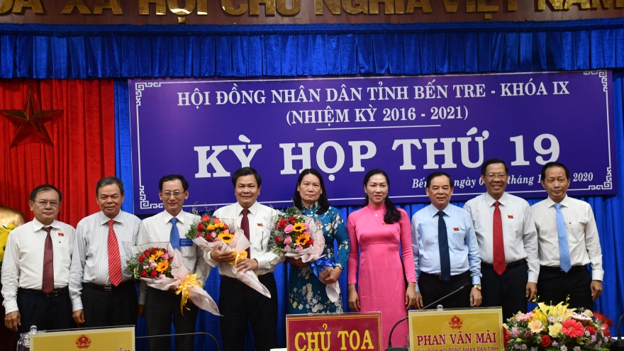 Bến Tre bầu bổ sung 2 phó Chủ tịch UBND tỉnh