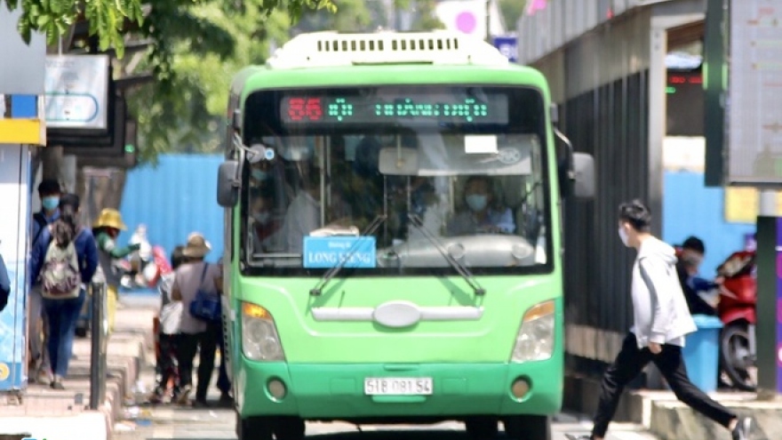 TP HCM giảm hơn 2.300 chuyến buýt dịp Tết 2021