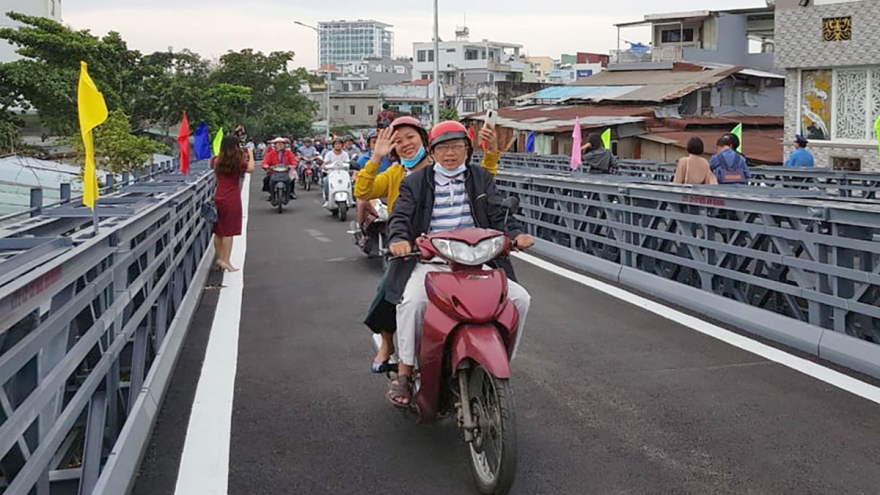 Thông xe cầu thép An Phú Đông nối quận Gò Vấp với quận 12