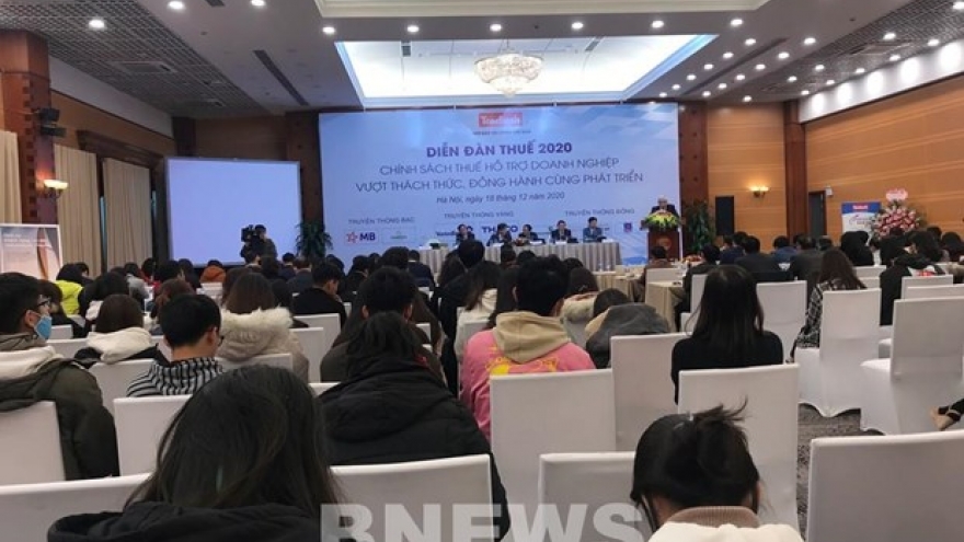 Forum discusses tax policy supporting businesses