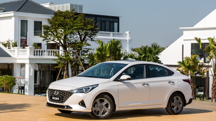 Cận cảnh Hyundai Accent 2021 giá từ hơn 436 triệu đồng
