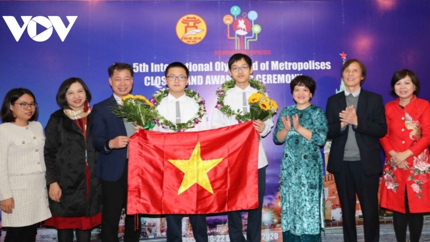 Students win big at Int’l Olympiad of Metropolises