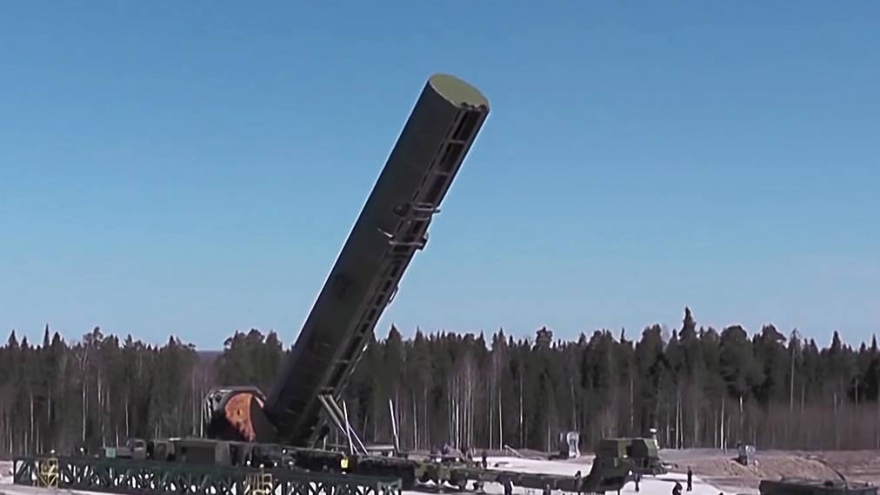 Nga sẽ đưa tên lửa đạn đạo Sarmat vào biên chế từ năm 2022
