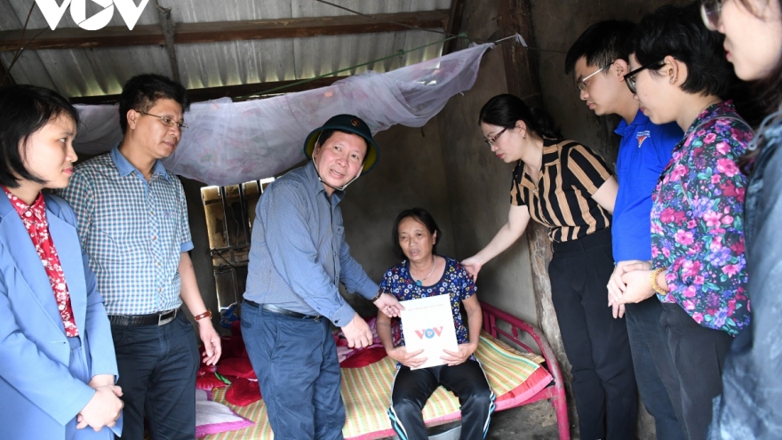 VOV tiếp tục chương trình thiện nguyện tại Quảng Nam và Quảng Ngãi