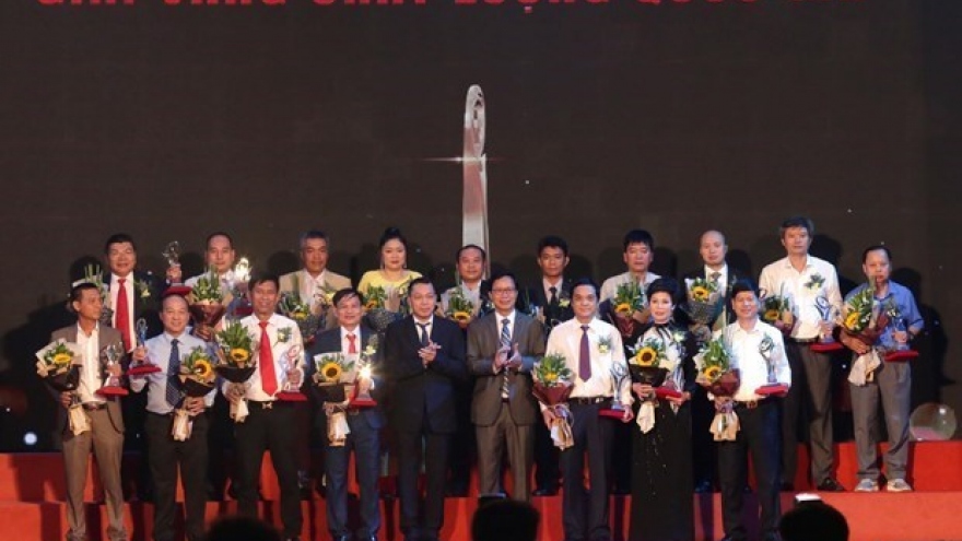 61 enterprises honoured with Vietnam National Quality Awards 2020