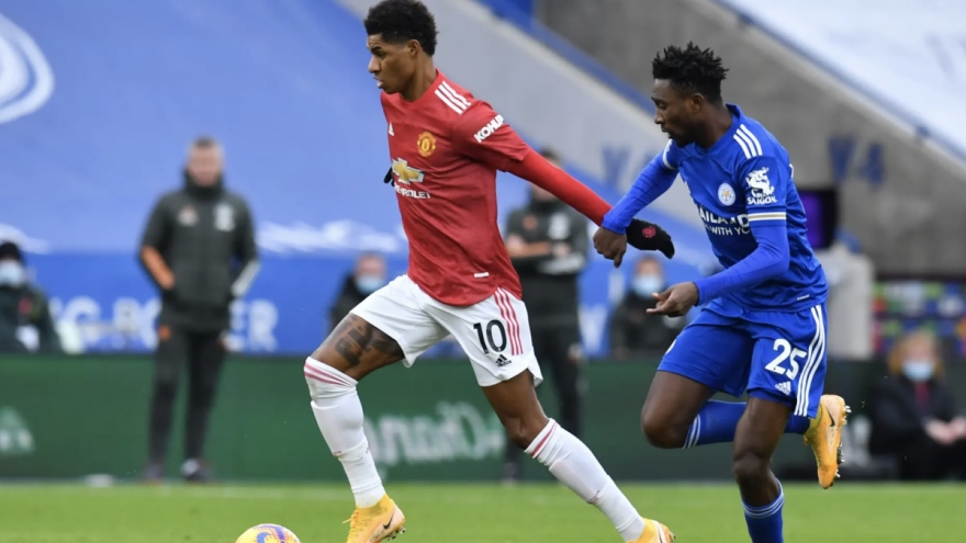 Rashford đạt cột mốc đặc biệt trong trận MU hòa Leicester