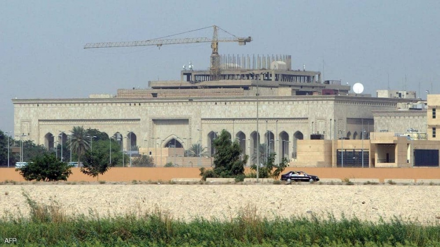 Iraq: 3 quả tên lửa nhằm vào đại sứ quán Mỹ ở Baghdad