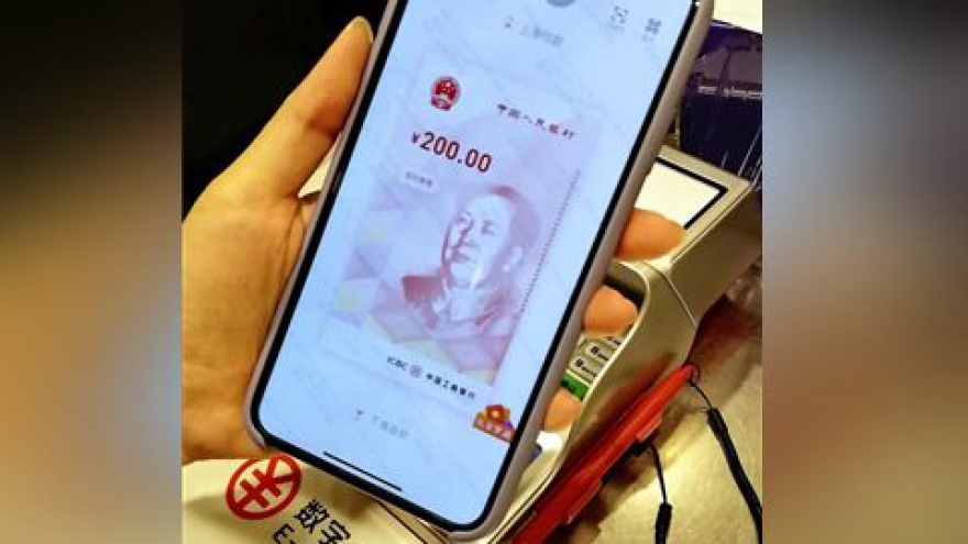Trung Quốc phát miễn phí 20 triệu nhân dân tệ tiền điện tử