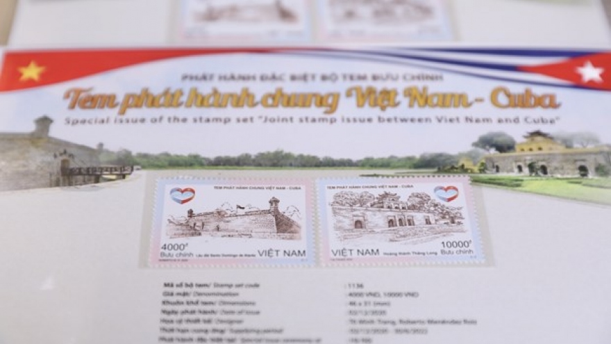 Joint stamp issue marks 60th anniversary of Vietnam-Cuba diplomatic ties