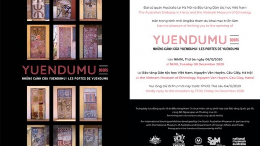 Yuendumu Doors introduces Australia’s aboriginal culture to Hanoians