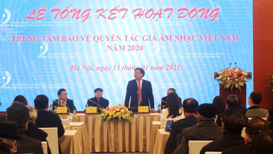Trung tâm Bảo vệ Quyền Tác giả Âm nhạc Việt Nam thu hơn 150 tỷ đồng trong năm 2020