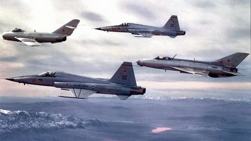 Người Mỹ bí mật sử dụng máy bay Liên Xô để huấn luyện chiến đấu