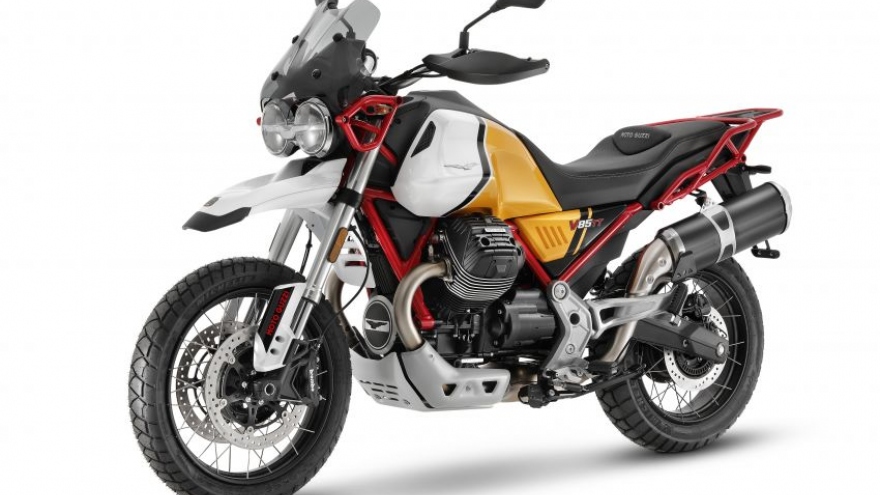 Moto Guzzi V85 TT 2021 thêm công nghệ và phiên bản mới