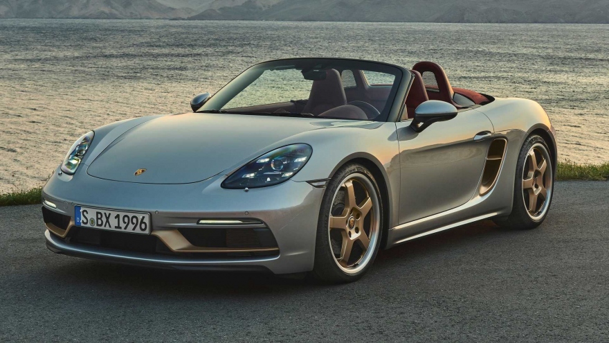 Porsche ra mắt bản kỷ niệm đặc biệt của Boxster