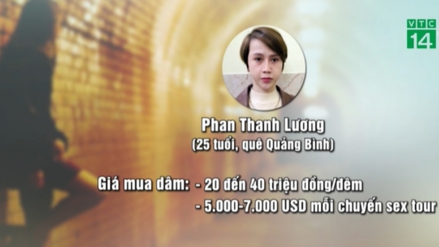 Phá đường dây sex tour 7.000 USD, có nhiều người nổi tiếng trên Facebook