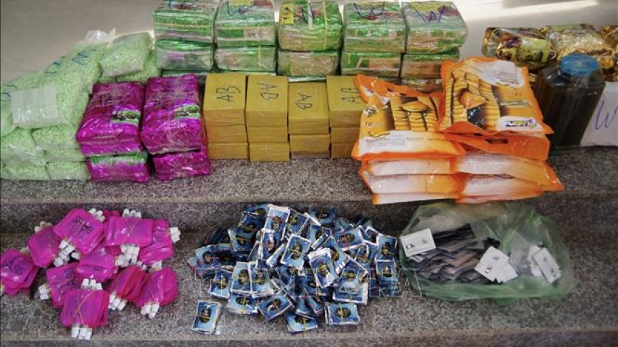 Vận chuyển gần 90kg ma túy từ Campuchia về Việt Nam