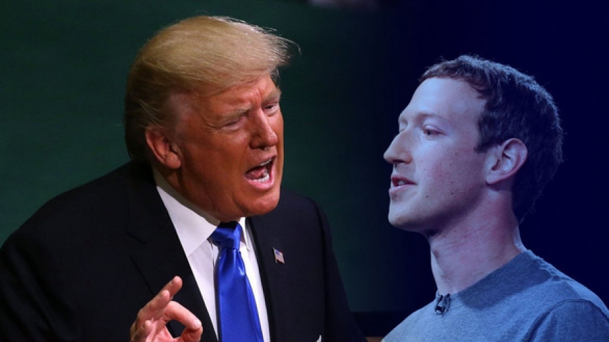 Facebook nói sẽ sớm quyết định "số phận" tài khoản của ông Trump