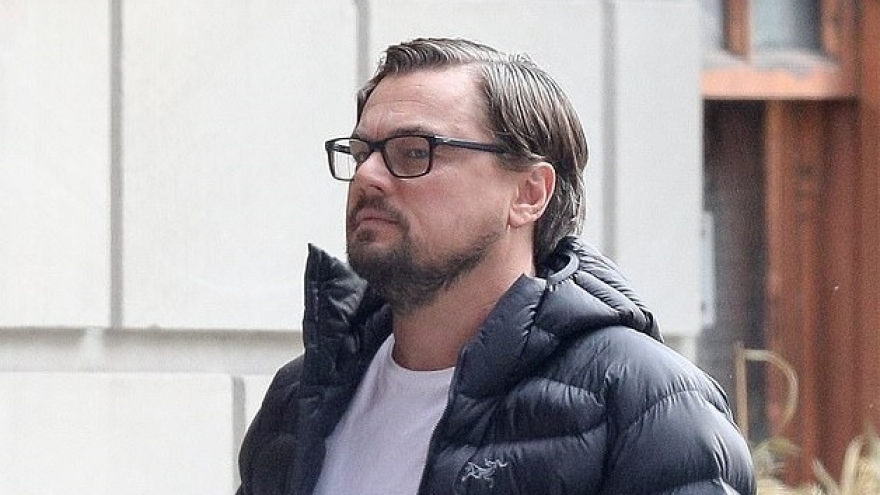 Leonardo DiCaprio "phát tướng", già nua trên phim trường