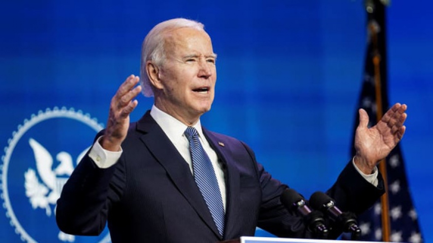 Tổng thống đắc cử Joe Biden kêu gọi thêm gói cứu trợ kinh tế trị giá hàng nghìn tỷ USD