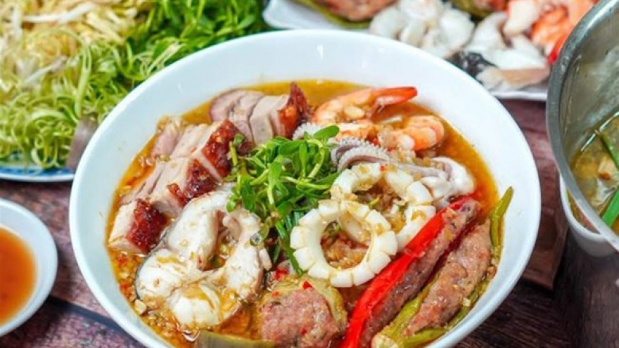 Unique fermented fish noodle soup