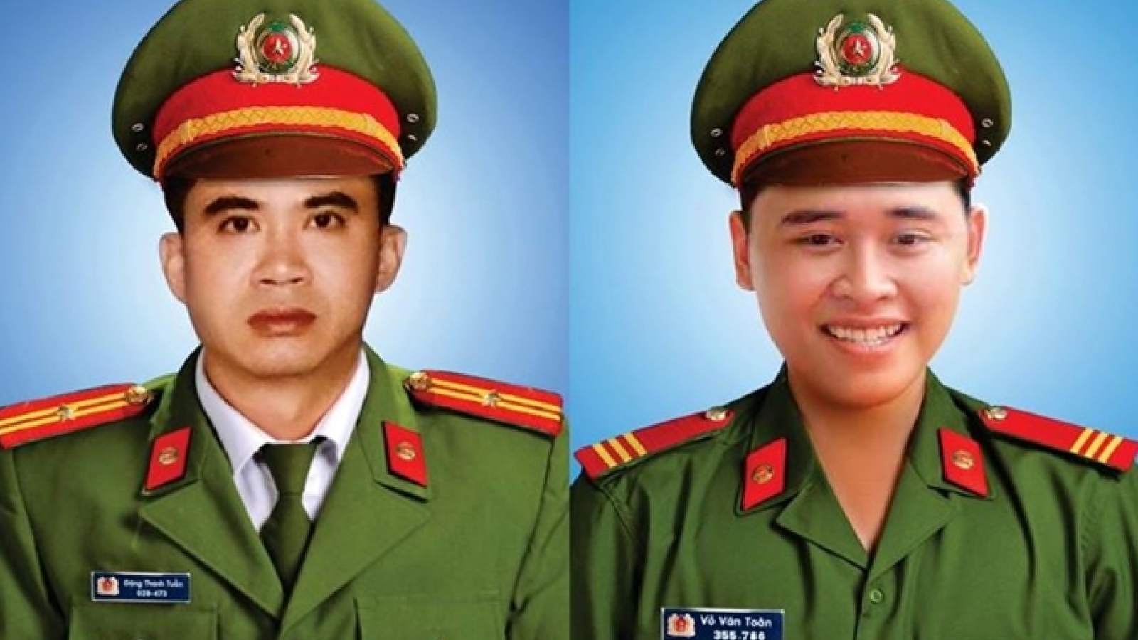 Truy tặng bằng "Tổ quốc ghi công" cho 2 cán bộ, chiến sĩ công an Đà Nẵng