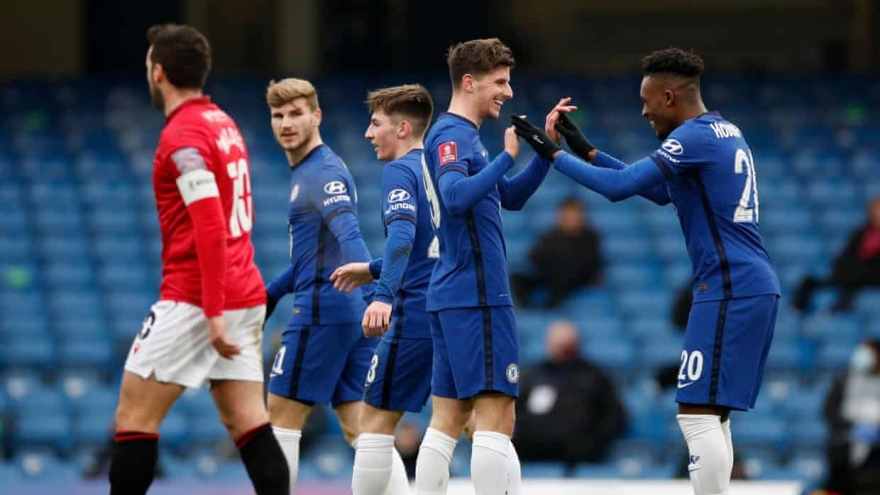 Vòng 3 FA Cup: Chelsea, Man City thắng trận tưng bừng