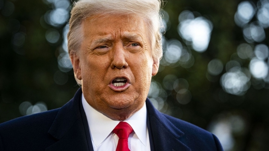 Ông Trump lần đầu lên tiếng sau khi mãn nhiệm