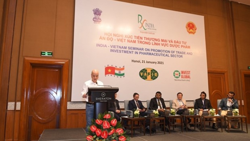 Vietnamese, Indian pharmaceutical firms have great opportunities in Vietnam