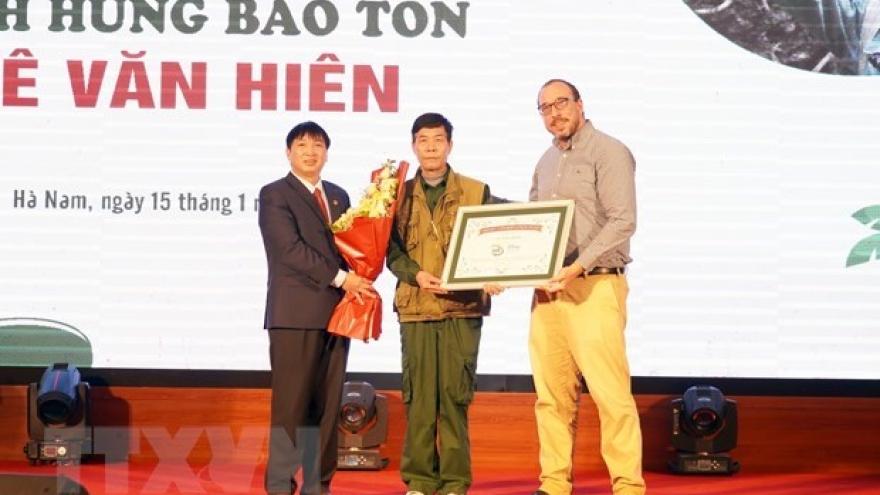 Vietnam has second Disney Conservation Hero
