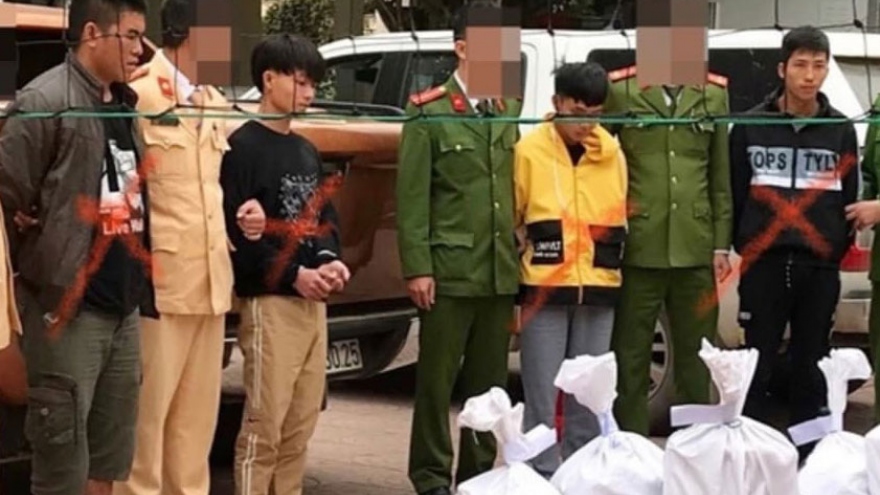 Phá chuyên án ma tuý "khủng" thu giữ 150 bánh heroin, 126 kg ma túy đá 