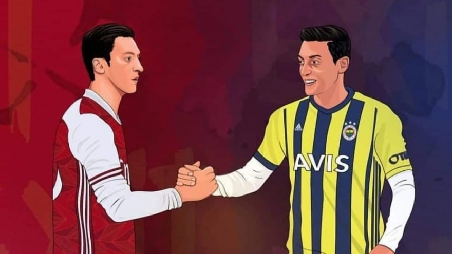 Mesut Ozil viết tâm thư xúc động trong ngày chia tay Arsenal