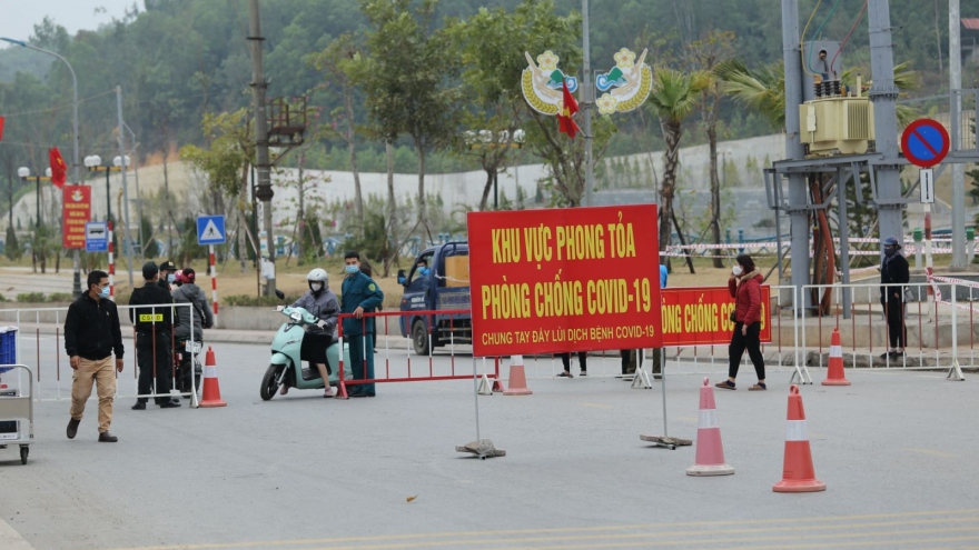 Quảng Ninh phong tỏa thêm nhiều điểm dân cư do dịch bệnh diễn biến phức tạp